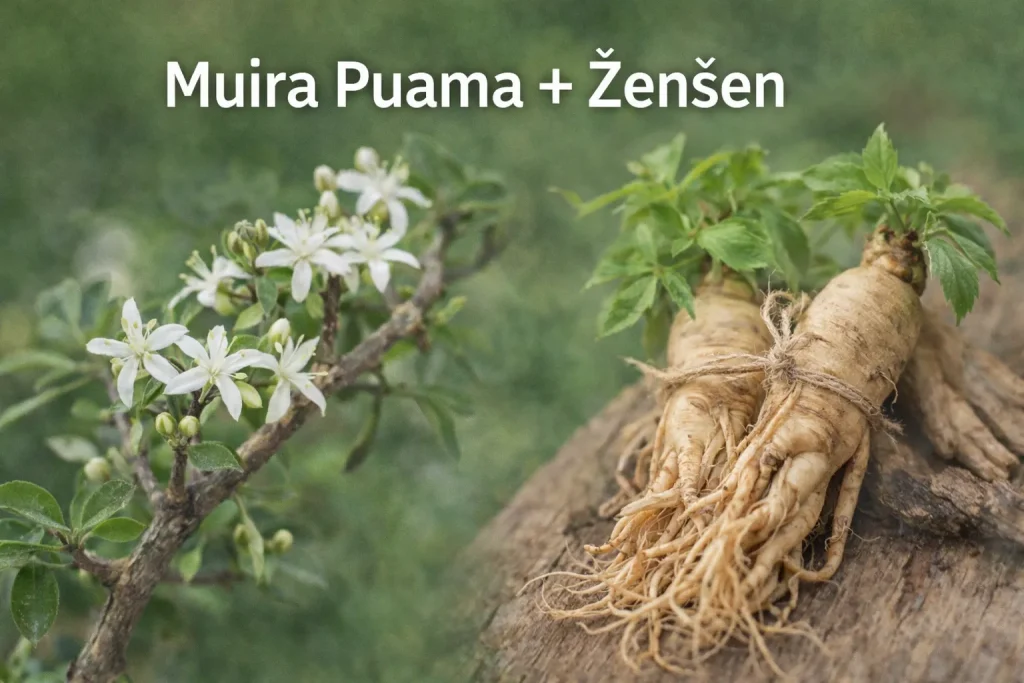  Muira Puama + Ženšen