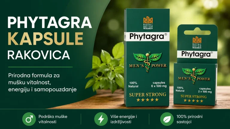 Phytagra kapsule Rakovica Men’s Power pakovanja za mušku vitalnost
